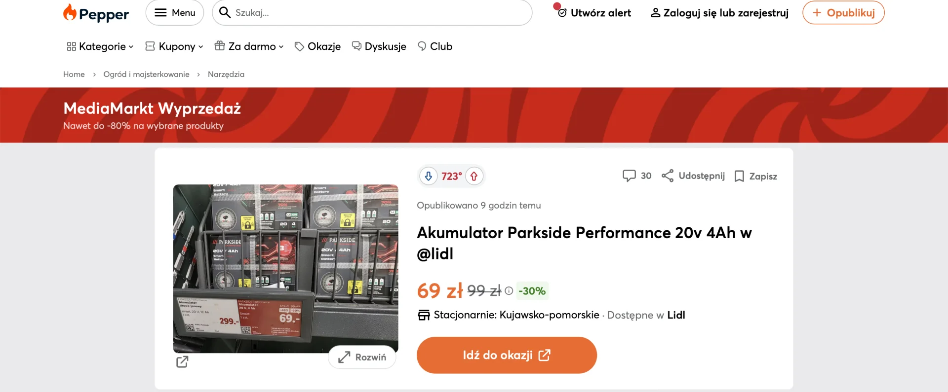 Lidl wyprzedaje po cichu za 69 zł Pepper.pl