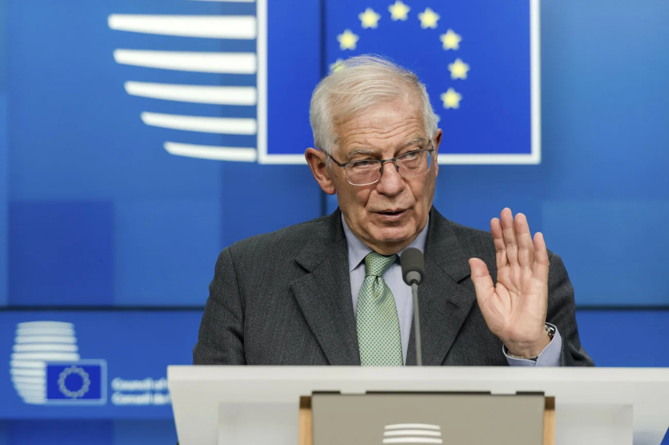 Szef unijnej dyplomacji podsumował spotkanie z ministrami spraw zagranicznych państw UE.