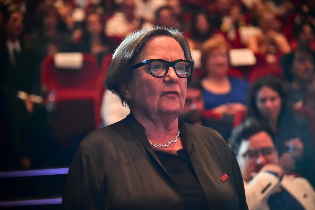 Agnieszka Holland odpowiedziała politykom prawicy.
