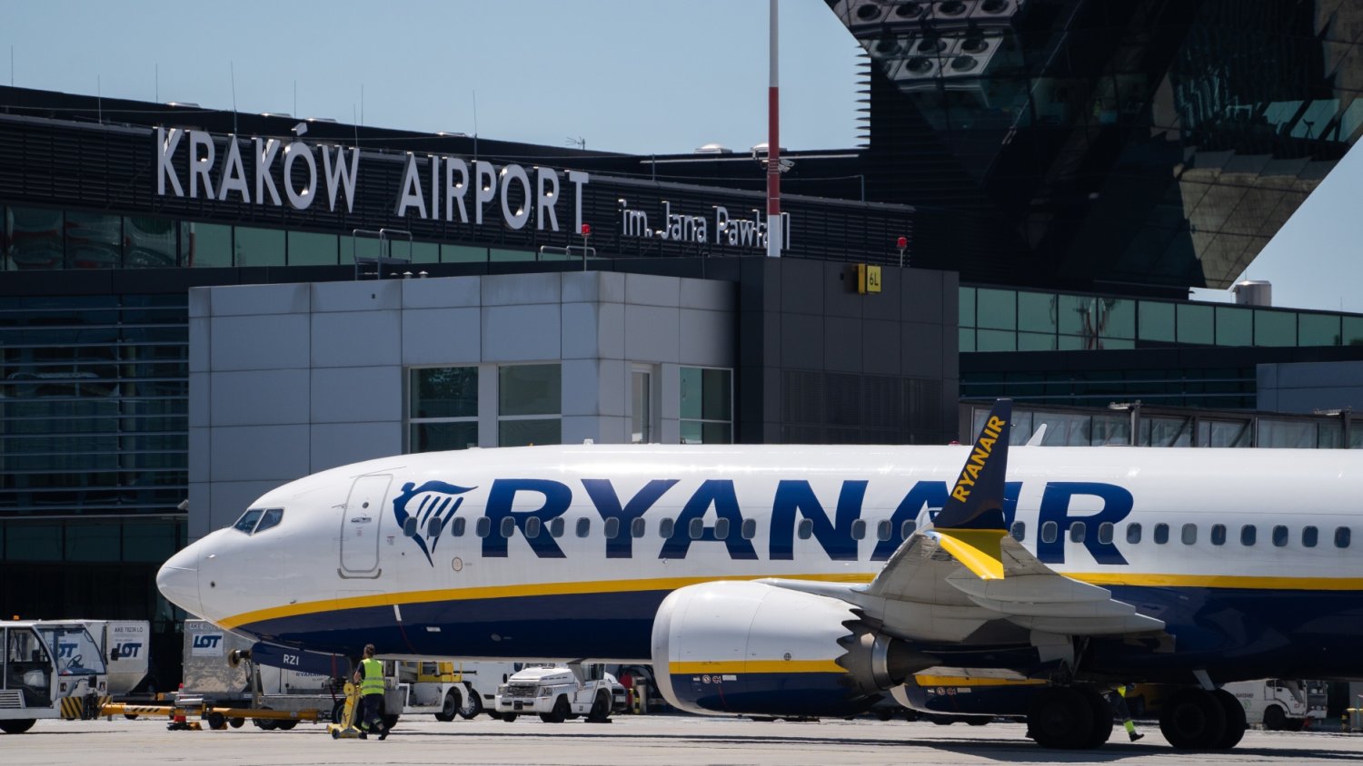 Awaryjnie lądowanie na lotnisku w Krakowie. Samolot nagle nadał kod 7700