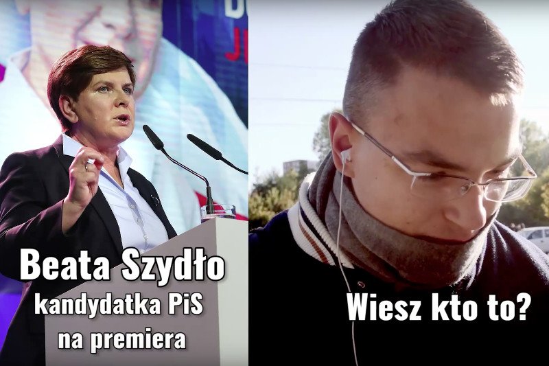 Zapytaliśmy warszawiaków, czy poznają twarze polityków. Odpowiedzi bywały zaskakujące.