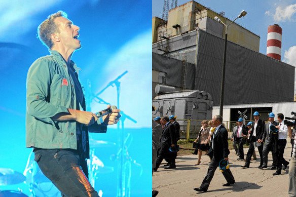Coldplay wspiera walkę z polskimi elektrowniami węglowymi