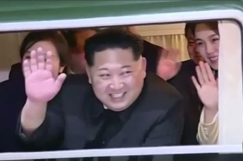 Kim Dzong-Un podróżuje pociągiem do Wietnamu, gdzie spotka się z prezydentem USA Donaldem Trumpem.