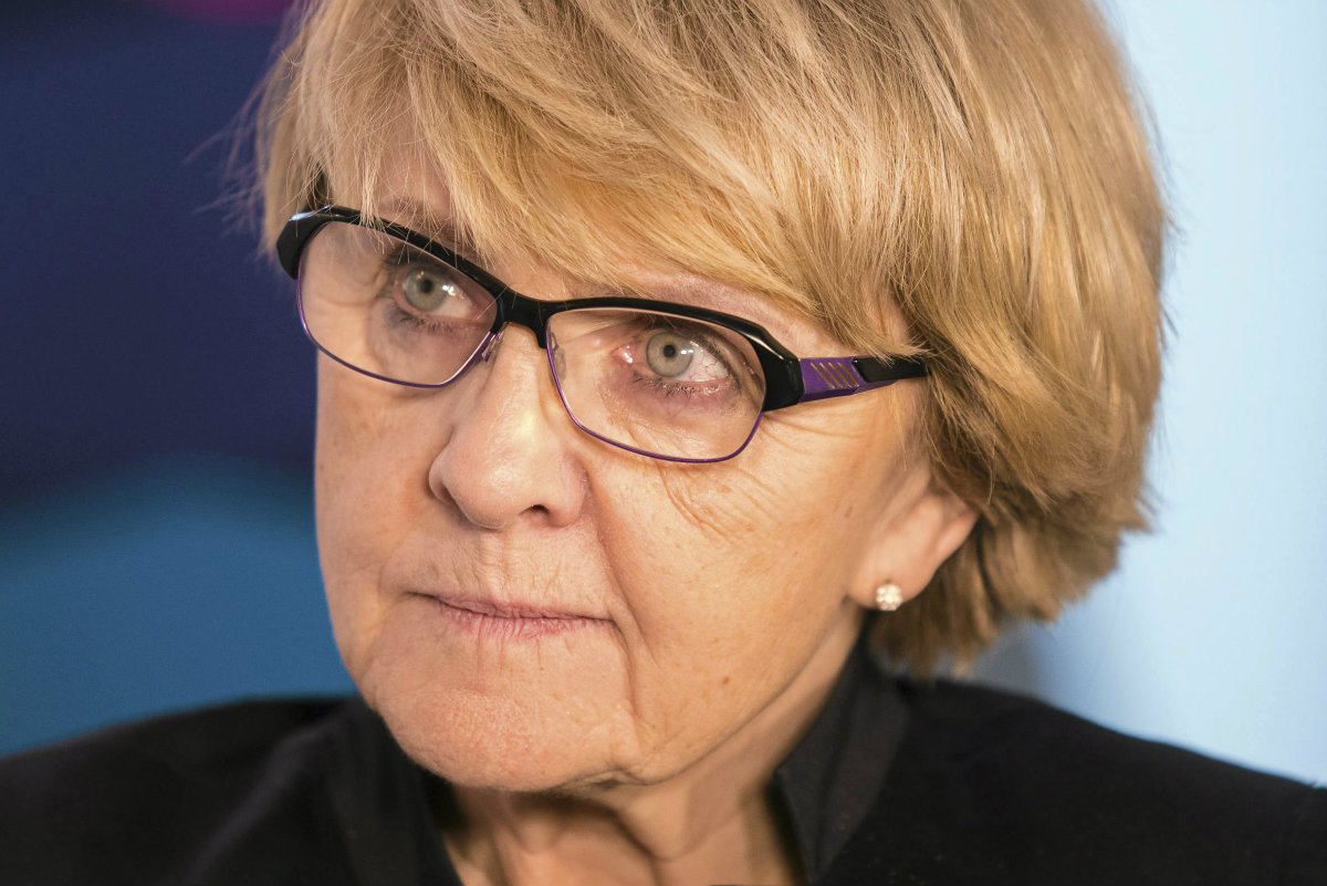 Danuta Huebner wyjaśniła, dlaczego nie podała ręki premierowi Mateuszowi Morawieckiemu.