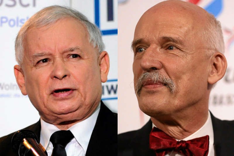 Koalicja PiS z KNP Korwin-Mikkego? Politycy PiS oburzają się na lidera KNP, ale nie mówią jednoznacznie "nie"