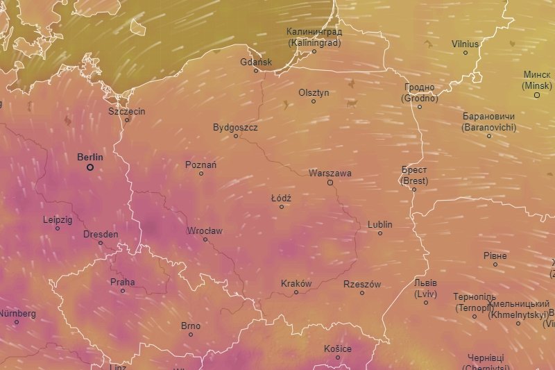 IMGW wydało ostrzeżenia pierwszego stopnia przed upałami.