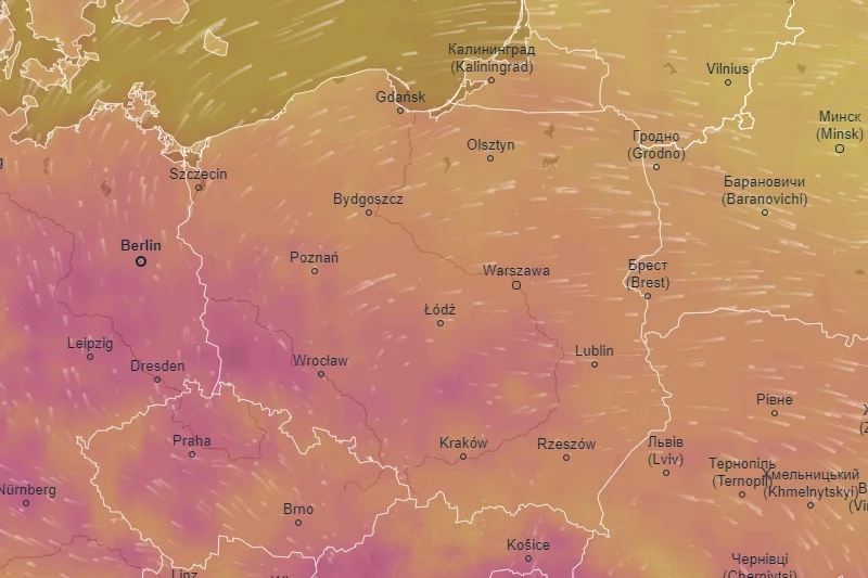 IMGW wydało ostrzeżenia pierwszego stopnia przed upałami.