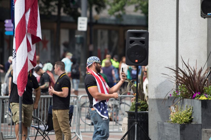 O Proud Boys wspomniał prezydent USA Donald Trump.