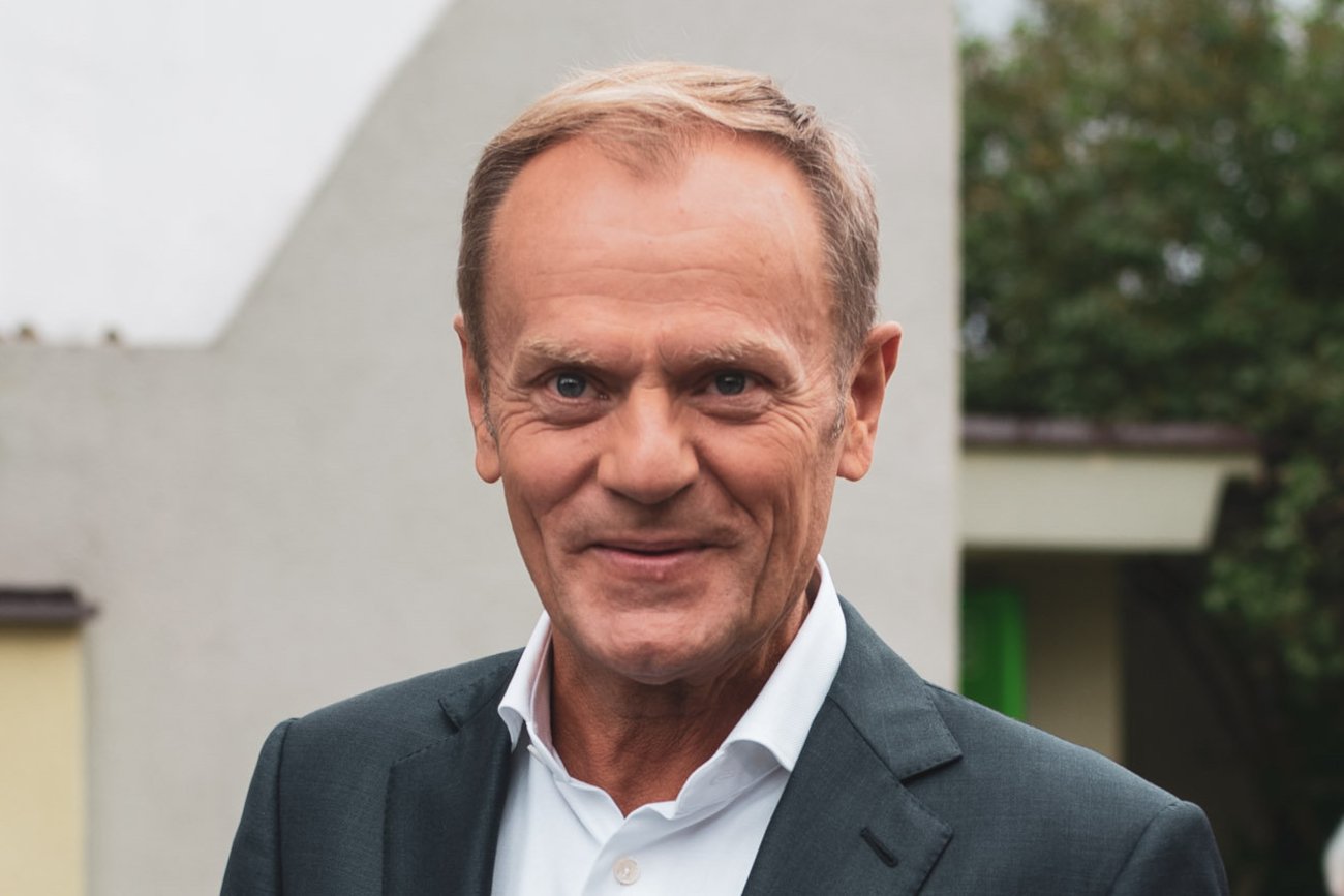 Donald Tusk wyśmiał propagandę "Wiadomości" TVP.