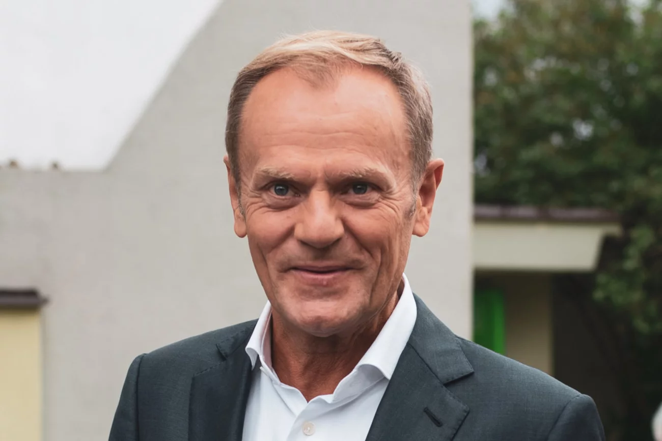 Donald Tusk wyśmiał propagandę "Wiadomości" TVP.