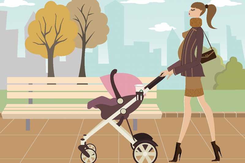 Matka-bogatka irytuje figurą, strojem i szykiem