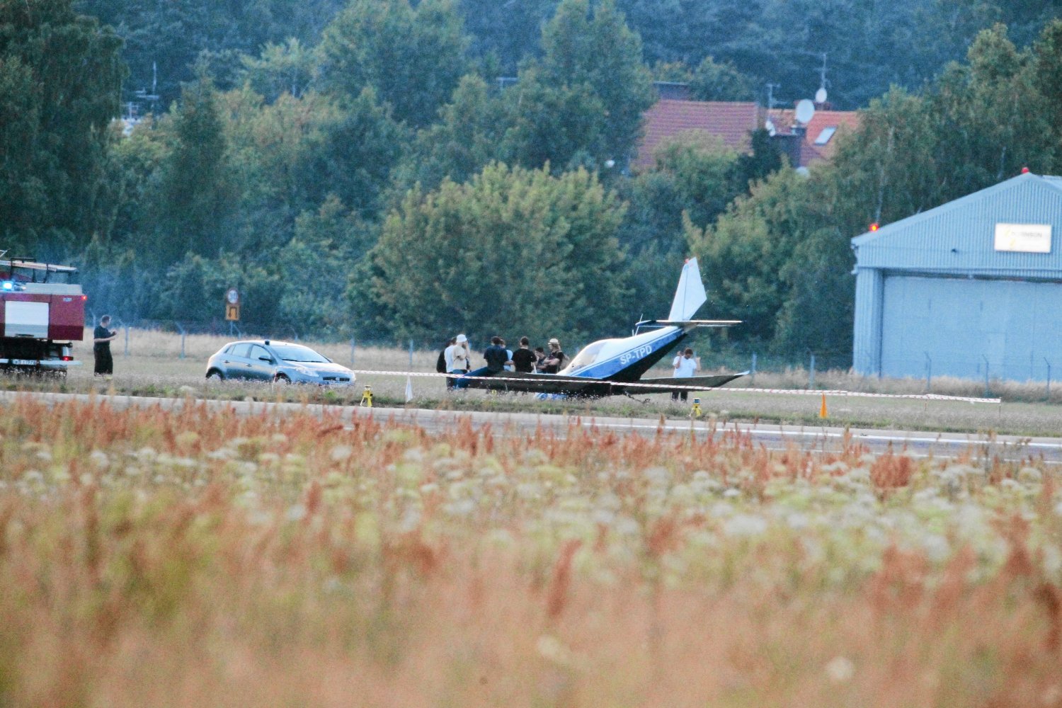 Wypadek awionetki na Bemowie. Zdjęcie ilustracyjne. Wypadek awionetki na Bemowie. Spadł mały samolot koło lotniska w Warszawie