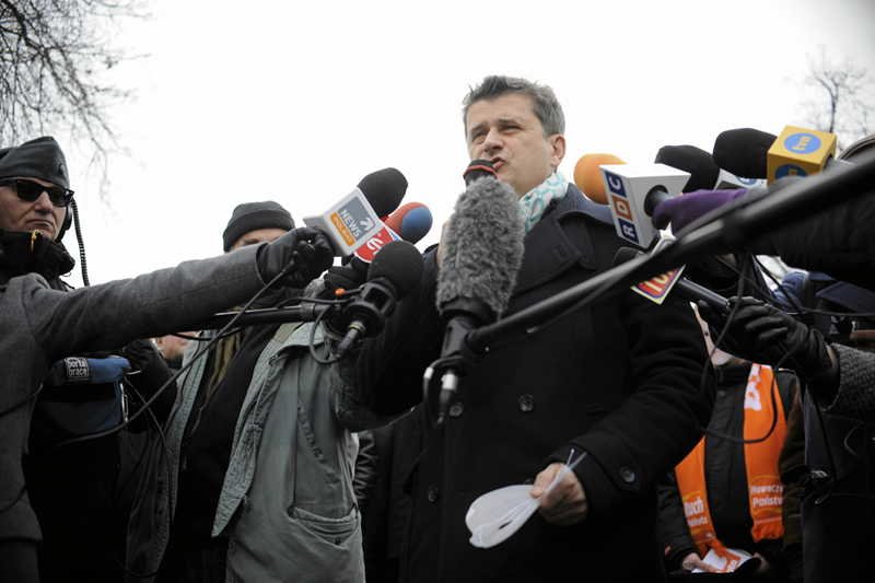 Janusz Palikot demonstracyjnie złamał prawo. Przekonuje, że nieposłuszeństwo obywatelskie jest czasami potrzebne.