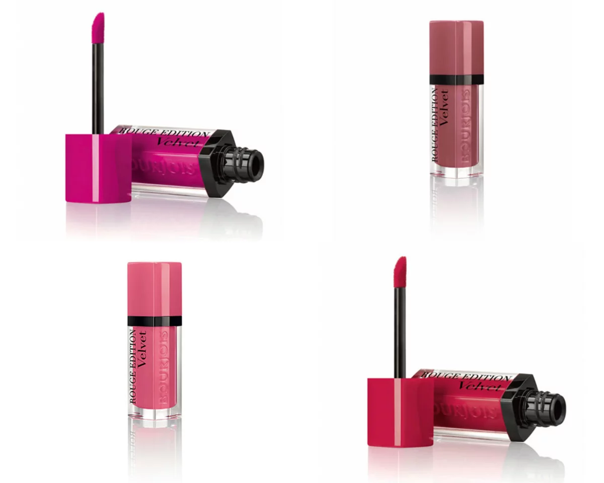 Rouge Edition Velvet to seria matowych pomadek Bourjois o lekkiej, piankowej konsystencji.