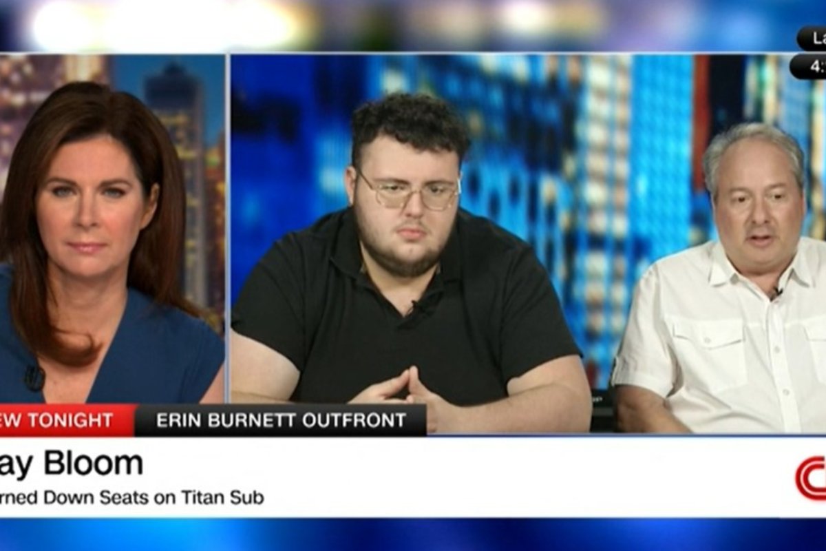 Jay Bloom i jego syn Sean mieli popłynąć Titanem. Dlaczego zrezygnowali