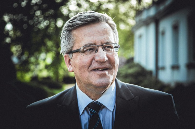 Bronisław Komorowski odpowiadał na pytania dziennikarzy w Debacie. Nie zgodził się na wspólną debatę wszystkich kandydatów.