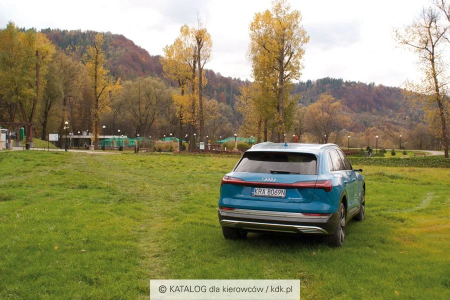 Audi e-tron w Muszynie