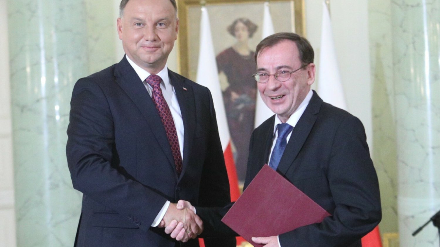 Ułaskawienie Kamińskiego w Sądzie Najwyższym Andrzej Duda i Mariusz Kamiński