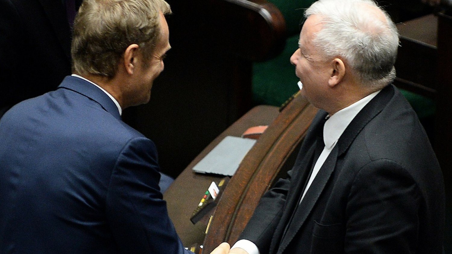 Tak było w 2014 roku po inauguracji rządu Ewy Kopacz. Teraz Polacy zastanawiają się, czy debata Tusk-Kaczyński jest możliwa.