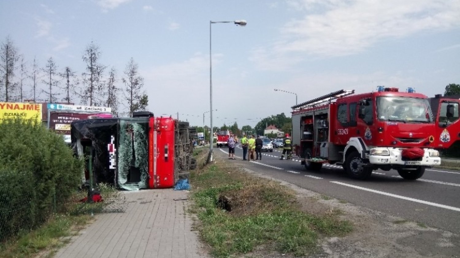 Kierowca Polskiego Busa nie zachował ostrożności
