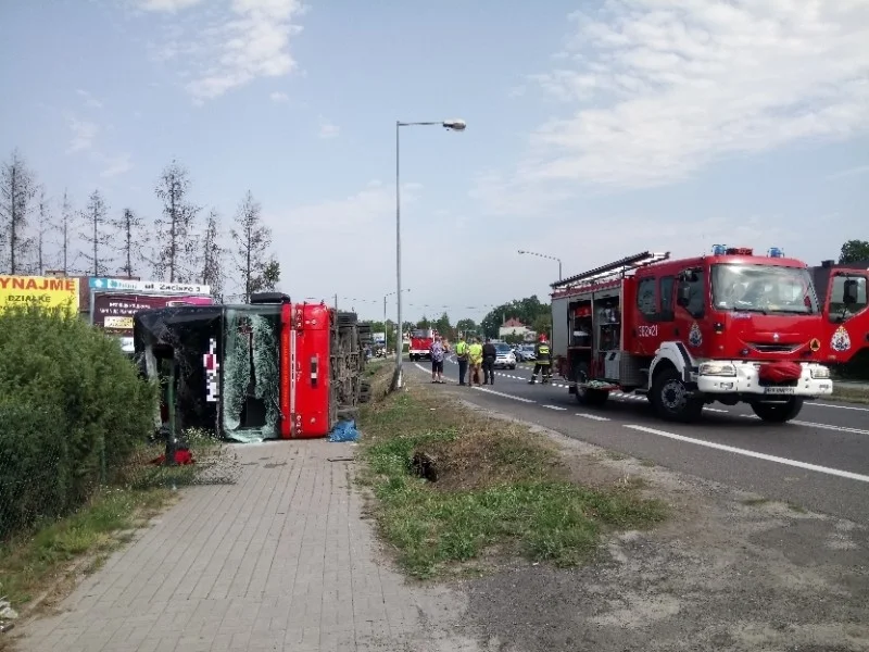 Kierowca Polskiego Busa nie zachował ostrożności