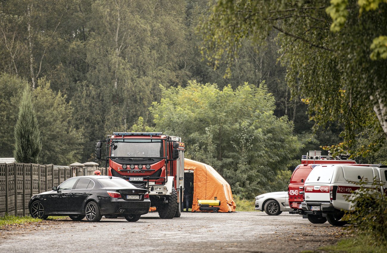 W Trzebini pojawiło się kolejne zapadlisko.