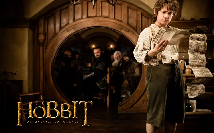 Kadr z filmu "Hobbit: Niezwykła podróż".