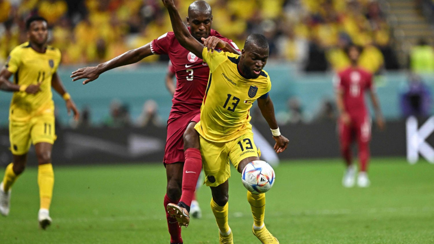 Enner Valencia zadał dwa ciosy reprezentacji Kataru, zamykając emocje w meczu otwarcia MŚ 2022.