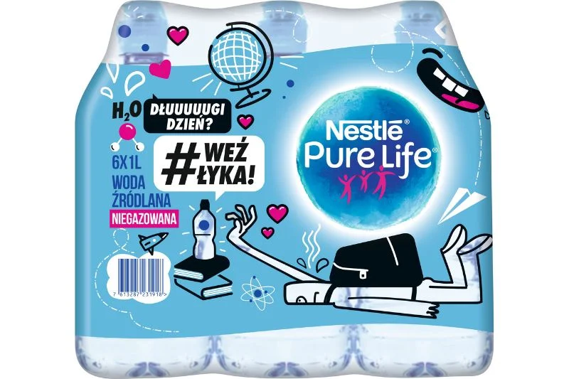 Nestle Pure Life 1L dla nastolatkow