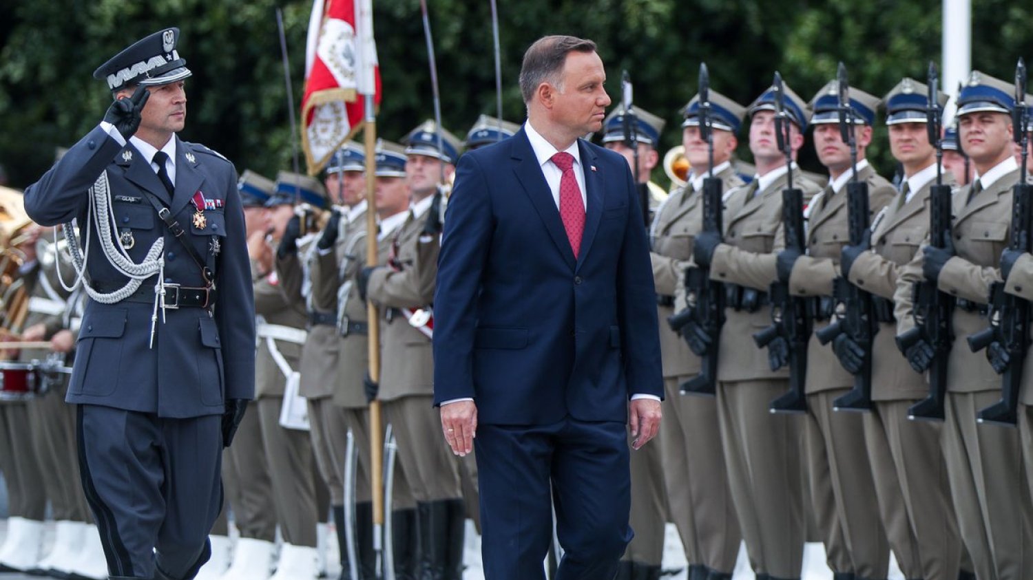 Andrzej Duda poświęcił dużo uwagi Wojskom Obrony Terytorialnej.
