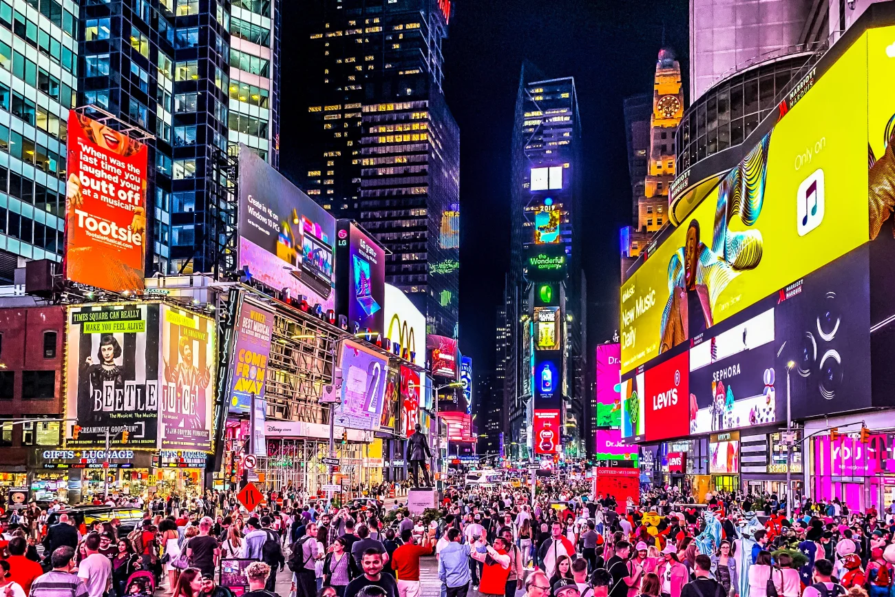 Nowy Jork: Sylwester na Times Square wyłącznie dla zaszczepionych