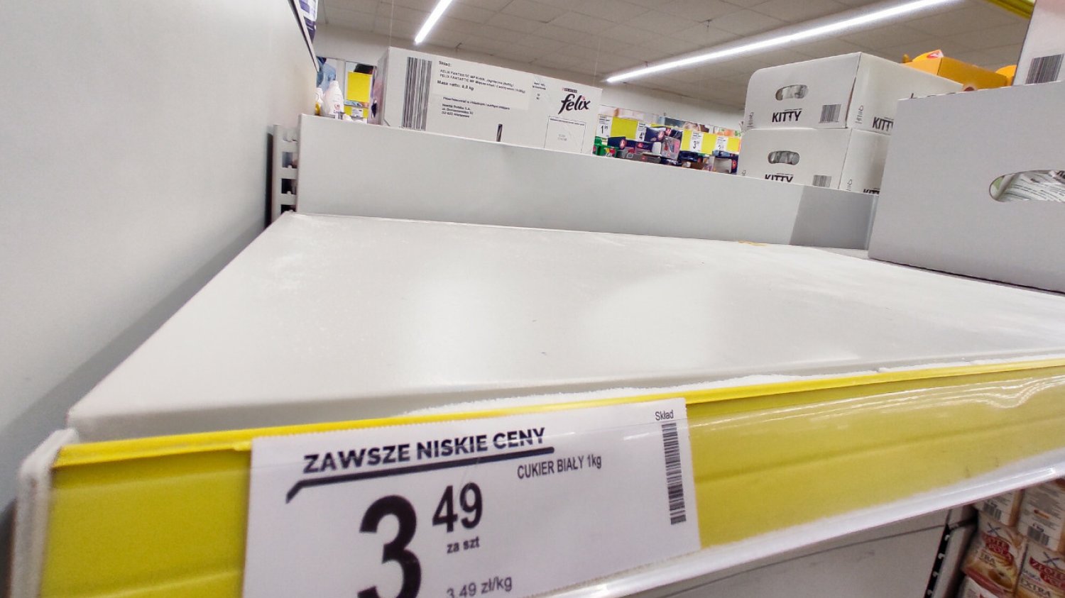 Na Podhalu też zaczyna brakować cukru.