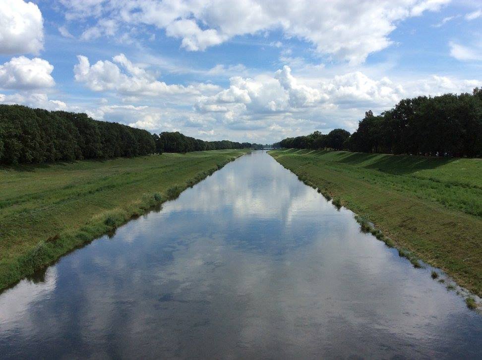 Jeden z kanałów we Wrocławiu