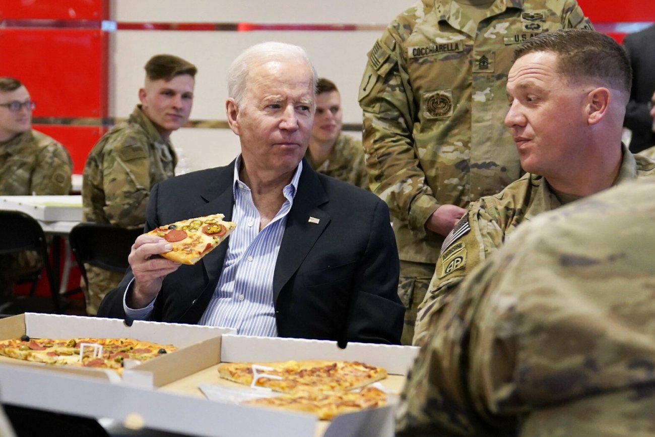 Joe Biden skosztował polskiej pizzy. Lokal nazwie ją na cześć prezydenta USA
