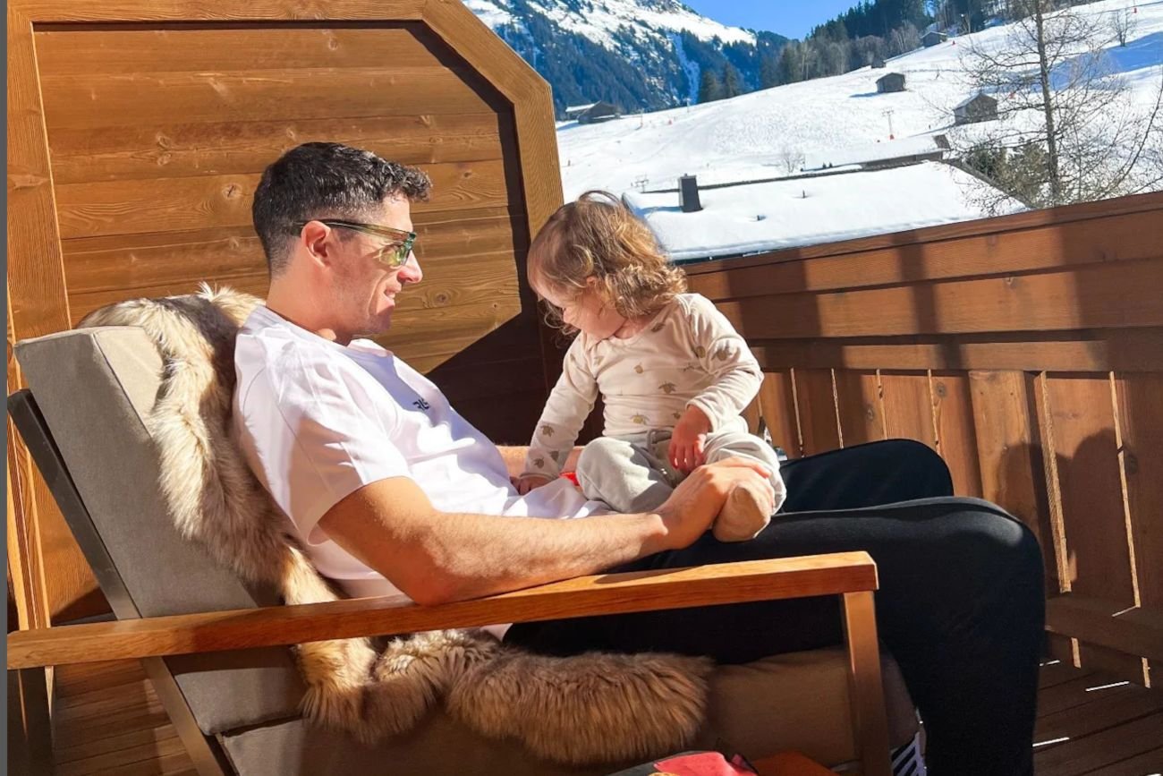 Robert Lewandowski przerwę w ligowym graniu w barwach Bayernu Monachium wykorzystał na czas dla swoich bliskich.