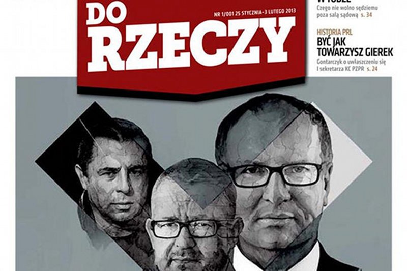 Karnowscy na wojnie z tygodnikiem "Do Rzeczy"