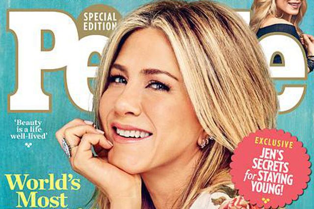 Jennifer Aniston najpiękniejsza w 2016 roku.
