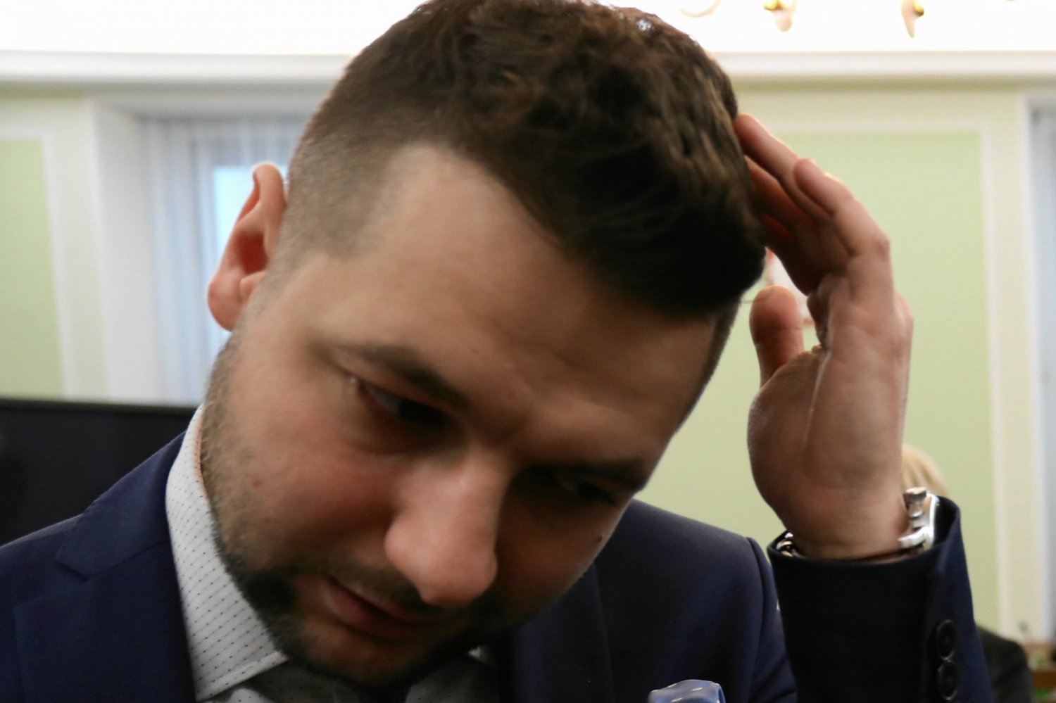 Patryk Jaki nie pojawił się na głosowaniu w sprawie Centralnego Portu Komunikacyjnego.