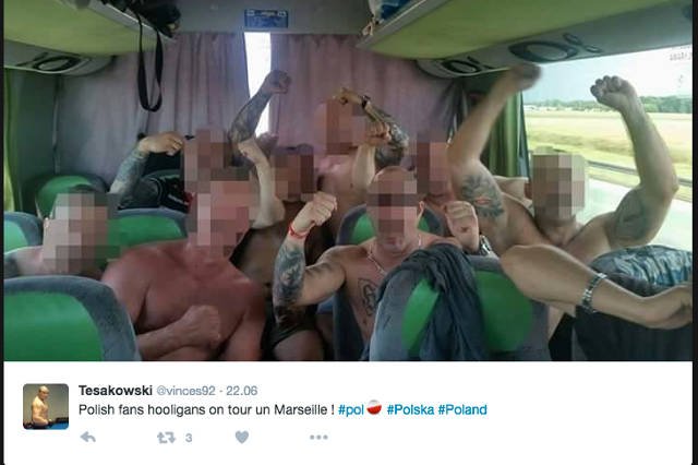 Polscy kibice w drodze do Marsylii