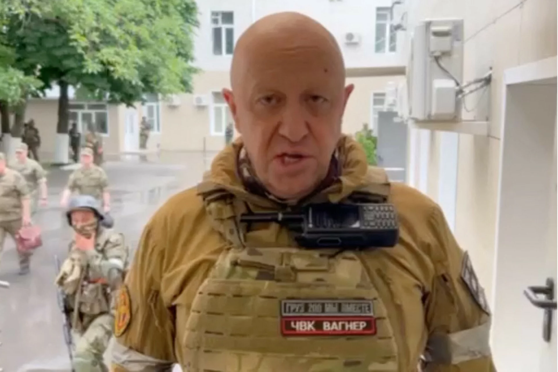 Prigożyn przemówił pierwszy raz po wyjeździe z Rostowa.