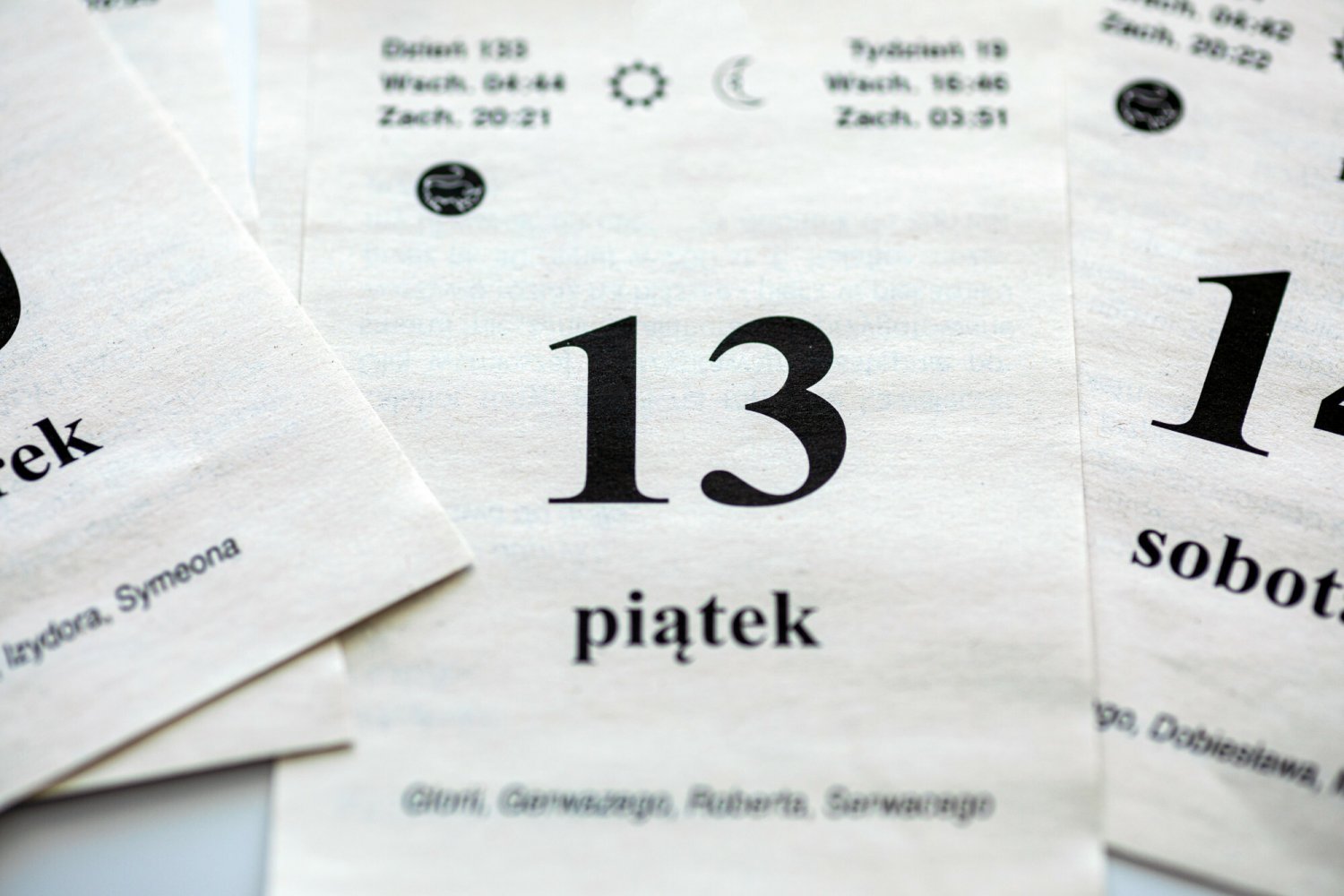 Jednym z popularniejszych przesądów jest ten mówiący o tym, iż liczba "13" jest pechowa.