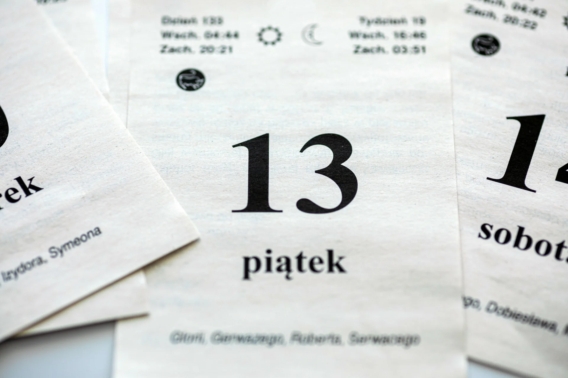 Jednym z popularniejszych przesądów jest ten mówiący o tym, iż liczba "13" jest pechowa.