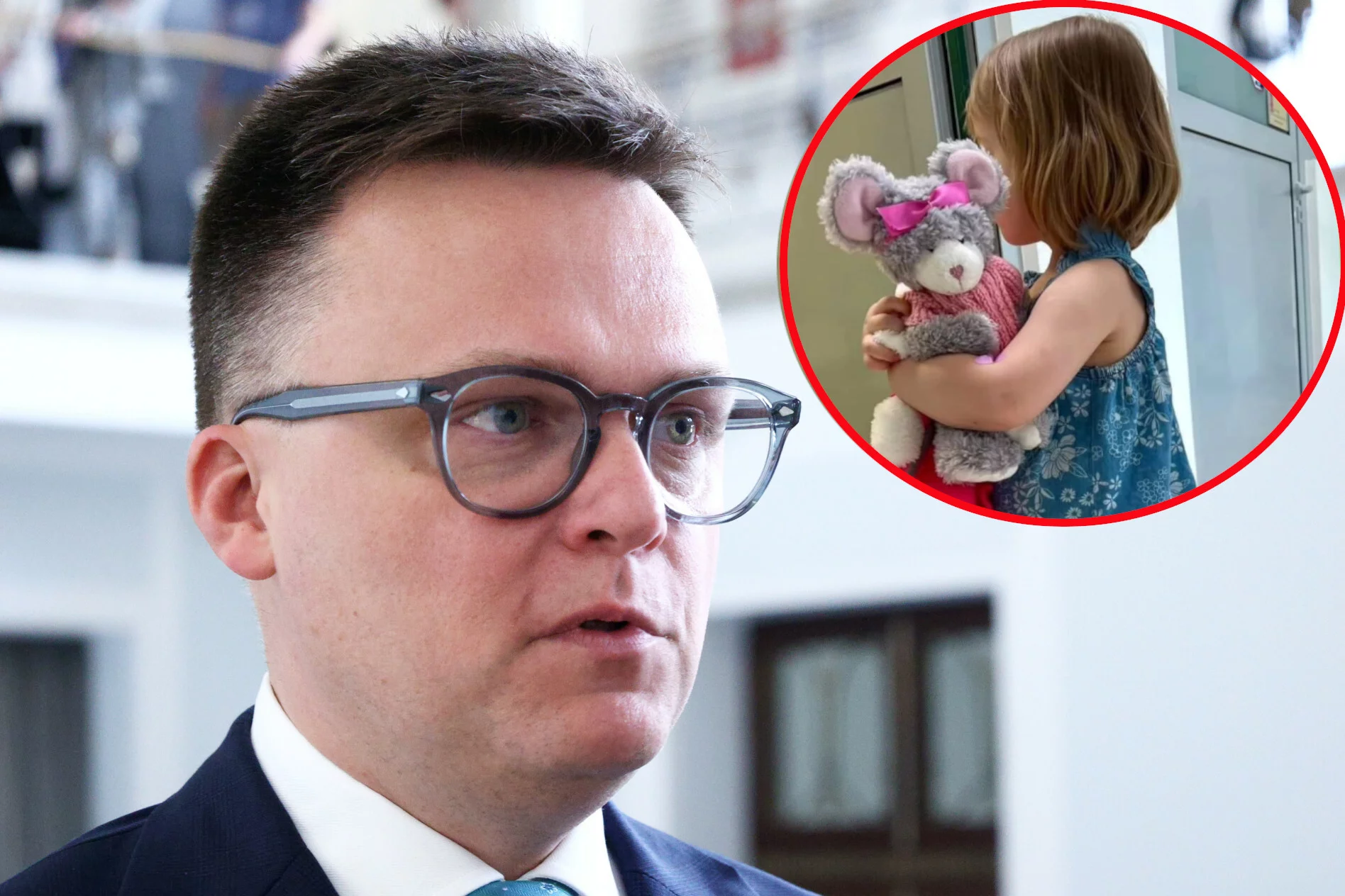 Szymon Hołownia opowiedział o wizycie w szpitalu z córką.