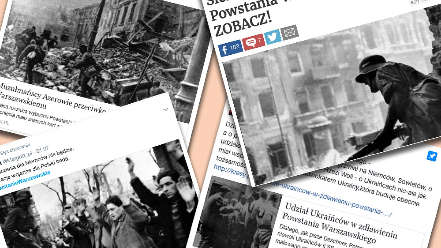 Prawicowcy w rocznicę Powstania Warszawskiego piszą o zrywie stolicy. Po niektórych wpisach przecieramy oczy ze zdumienia.