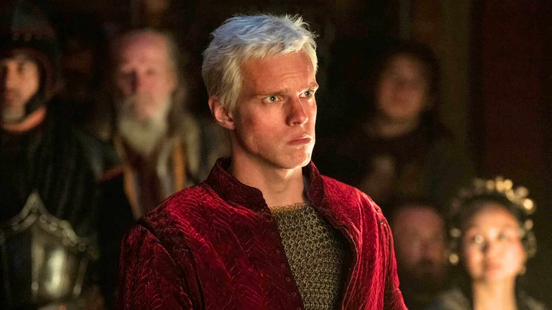 Fionn Bennett jako Aerion Targaryen w serialu "Rycerz Siedmiu Królestw"
