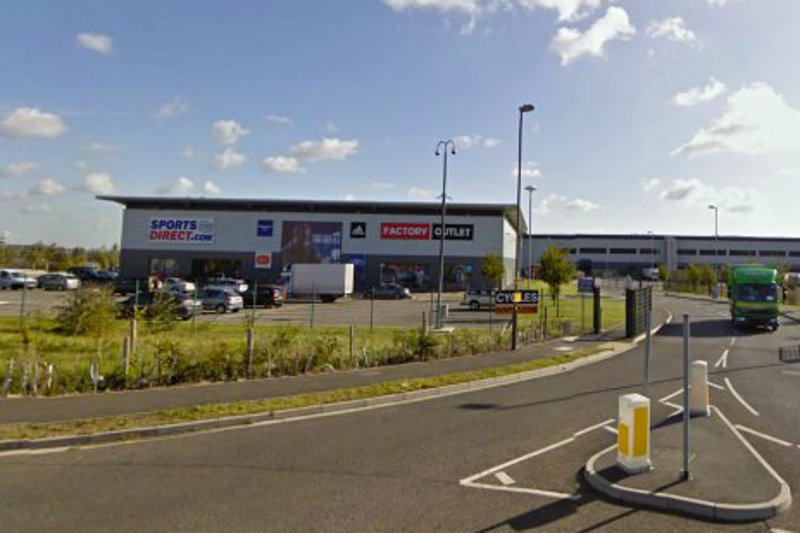 Większość pracowników firmy Sports Direct w Shirebrook na północy Anglii to Polacy