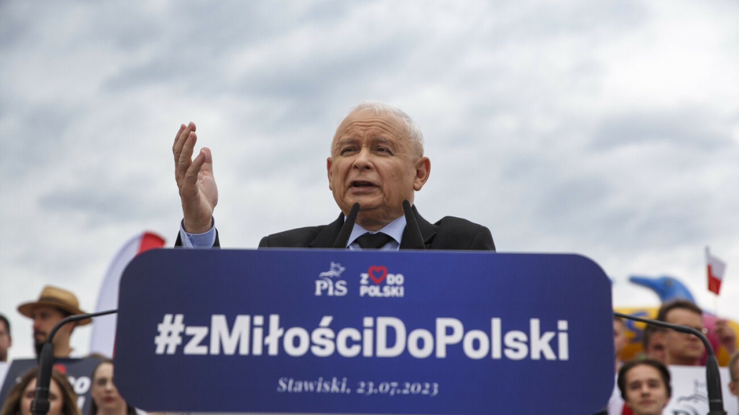 Jarosław Kaczyński na pikniku sfinansowanym z pieniędzy Polaków.