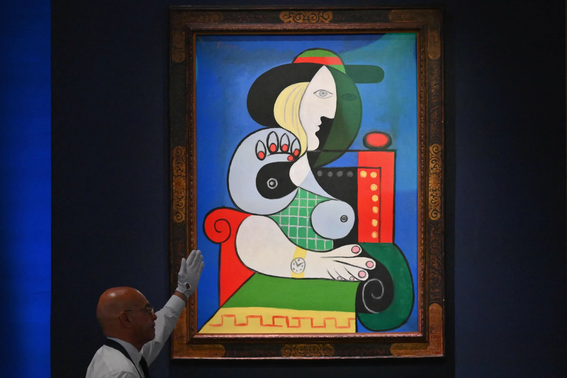 Kobieta z zegarkiem Pablo Picasso Kobieta z zegarkiem Pablo Picasso