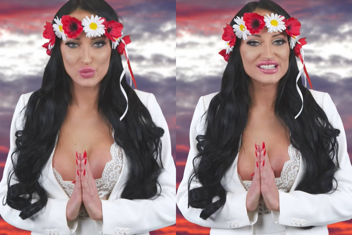 Małgorzata Godlewska wyrecytowała "Modlitwę Polaka" z "Dnia świra".