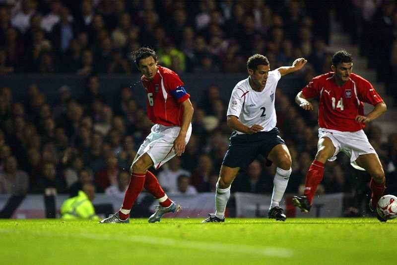 Mecz Anglia - Polska za kadencji Pawła Janasa, Manchester